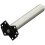 Concealed door closer for interior doors in satin chrome finish 2