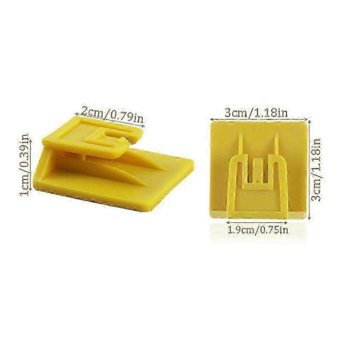 Clip a T per telepass 4 supporti da parabrezza per auto 1