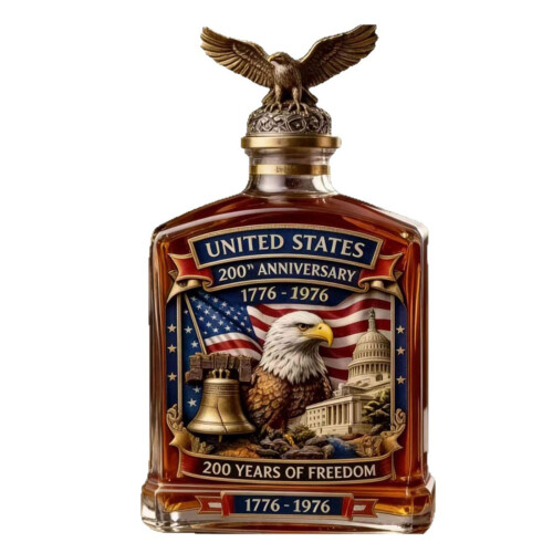 Historical Whiskeys Decanter Commemorating US 250 Year