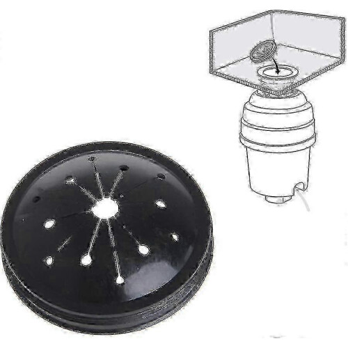 Splash guard for In-sink-erator disposal replacement part S2024123018 1
