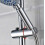 Shower holder for 28mm diameter, 360 rotating slide bar bracket 5