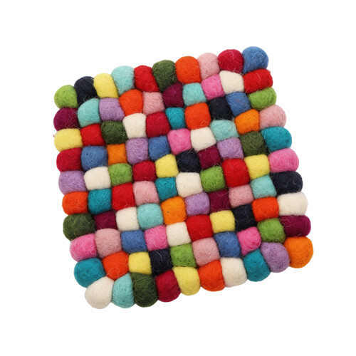 Heat Resistant Placemat Foldable For Kitchen-Rectangular 15CM