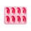 Les moules polyvalents en silicone d'aileron de requin font-Rose 1
