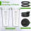 Replacement blade for Ninja blender, fits 24oz cups with lids 3