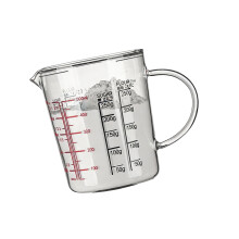 Ergonomic Handle Glass Measuring Cup Produced For Accurate-2