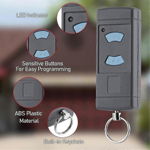 2 Pack Promatic 7452490750966 Garage Door Remote Transmitter 2