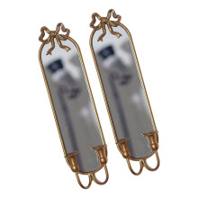 Iron Candle Sconces Wall Mounted Candle Holders Hanging-2 pack