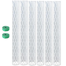 Potted Plant Gear Plastic Plant Stake 16in Safe For Kids Pet-B