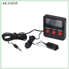 ARAMOX Temperatur- und Feuchtigkeitsmessgerät, Thermometer, Hygrometer, Echtzeitanzeige, Temperaturanzeige und Poolbarometer