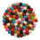Eigentijdse placemat hittebestendige decoratieve-Rond 24CM 1
