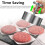 Adjustable burger press mold for professional cooking 5