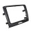 Dashboard Radio Panel for Skoda Superb 2009-2014 2 Din Black 2