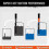 Pompe à essence portable à batterie avec débit de 3,5 GPM 4