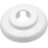 10 Pack Heater Pipe Rosettes, 21mm White Polypropylene Covers 3