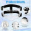 Protective nose guard for broken nose with soft padding 4
