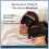 Maschera per dormire oscurante da viaggio, senza pressione sugli occhi. 4