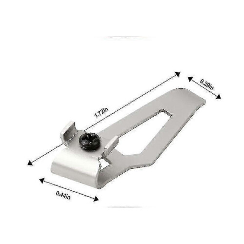 Milwaukee M12 impact wrench belt clip replacement part set 2