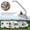 Rubinetto per camper, alimentazione 12V e lavello girevole a 360. 3