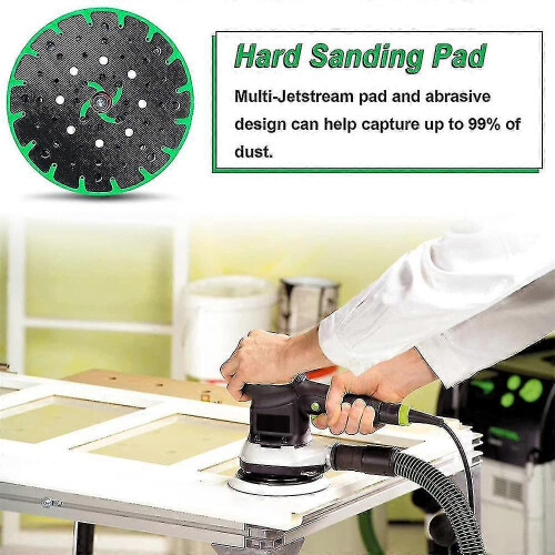 150mm sanding pad for Festool ETS 150, fits ETS 150/5 EQ, 1pcs 1
