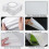 Protective foam wrap compatible with plates 25x30cm 100 pieces white 4