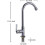Cold water kitchen faucet with single handle and high arc spout 3