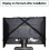 Desktop screen hood for monitors with full coverage foldable design 5
