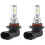 9005 HB3 LED headlight bulbs for high-beam conversion 35W 4000LM 2