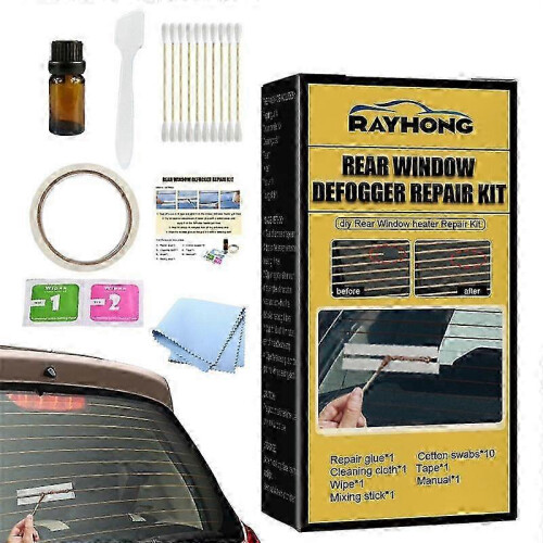 Rear window heater repair kit - Quick DIY solution for defogger grid lines 1