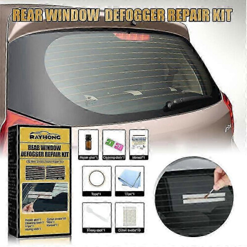 Rear window heater repair kit - Quick DIY solution for defogger grid lines 2