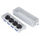 Waterproof outdoor socket box with switch for electrical outlets 2