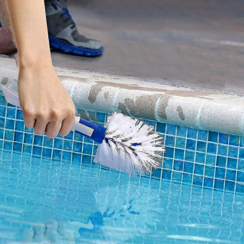 Round pool brush 3pcs for step and corner cleaning 1