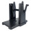 Universal label rewinder for barcode printer - Hand crank paper holder stent 3