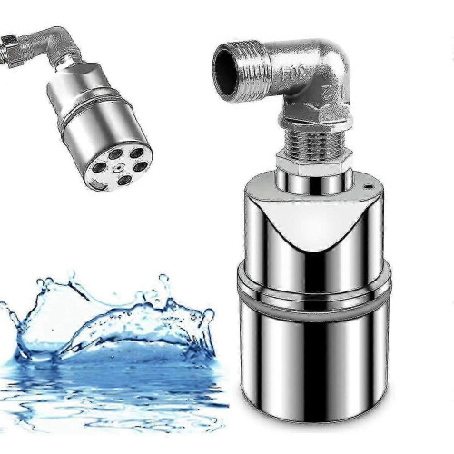 Float control valve for pool - Stainless steel 1/2 inch automatic water level 1