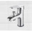 Robinet de douche monotrou avec double commande de température d'eau 2