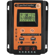 12V/24V 30A MPPT Solarladeregler, Dual-LCD-Display, USB - TAM