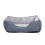 Living And Home Soft Pet Bed with Non-Slip Base, Grey 2