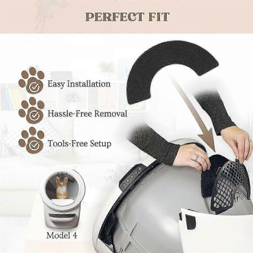 Litter-Robot 4 filters - 6pcs activated carbon replacement for odor elimination 2