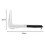 Under mattress wedge for lifting, bed sheet changer tool 2