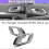 Inner door handle for Ford Ranger right side grey 2