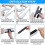 Under mattress wedge for lifting, bed sheet changer tool 5