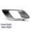 Inner door handle for Ford Ranger right side grey 5