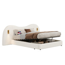 Upholstered bed, double bed, 180 x 200 cm
