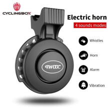 Unsichtbare Fahrradklingel – USB wiederaufladbar – 120 dB – wasserdicht – 3 Alarmmodi