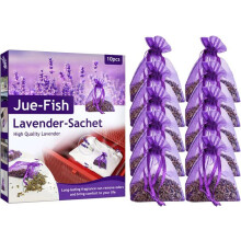 Lavendelsäckchen, Lila Kordelzug Lavendelsäckchen, Getrocknete Lavendelblütensäckchen, Aromatherapiesäckchen für zu Hause