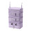 Pochette de rangement murale étanche, idéale pour-Violet 1