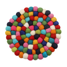 Napperon résistant à la chaleur pliable pour table à-Rond 20CM