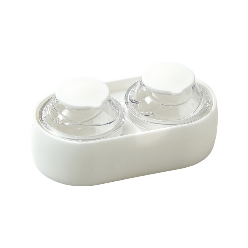 Double Chamber Silicone Ice Ball Maker Recyclable Ice-White