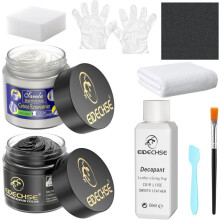 3-in-1-Lederreparaturpaste, Restaurator, Reparaturset, für Risse und Möbel, Sofas, Autositze, Kleidung, Taschen