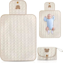 Tragbare Wickelunterlage: 70 x 50 cm Reise-Wickelunterlage, Baby'ness-Wickelunterlage, tragbare Windelunterlage
