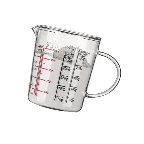 Tasse à mesurer en verre robuste micro-ondable, tasse à-2